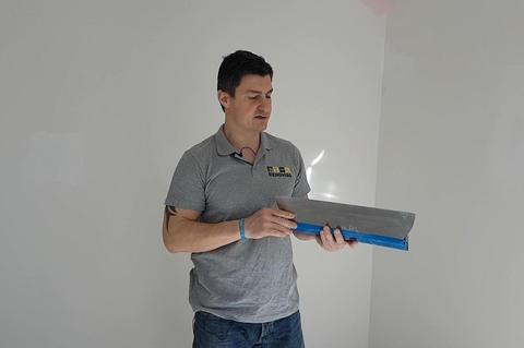 Шпакловка с нож и валяк